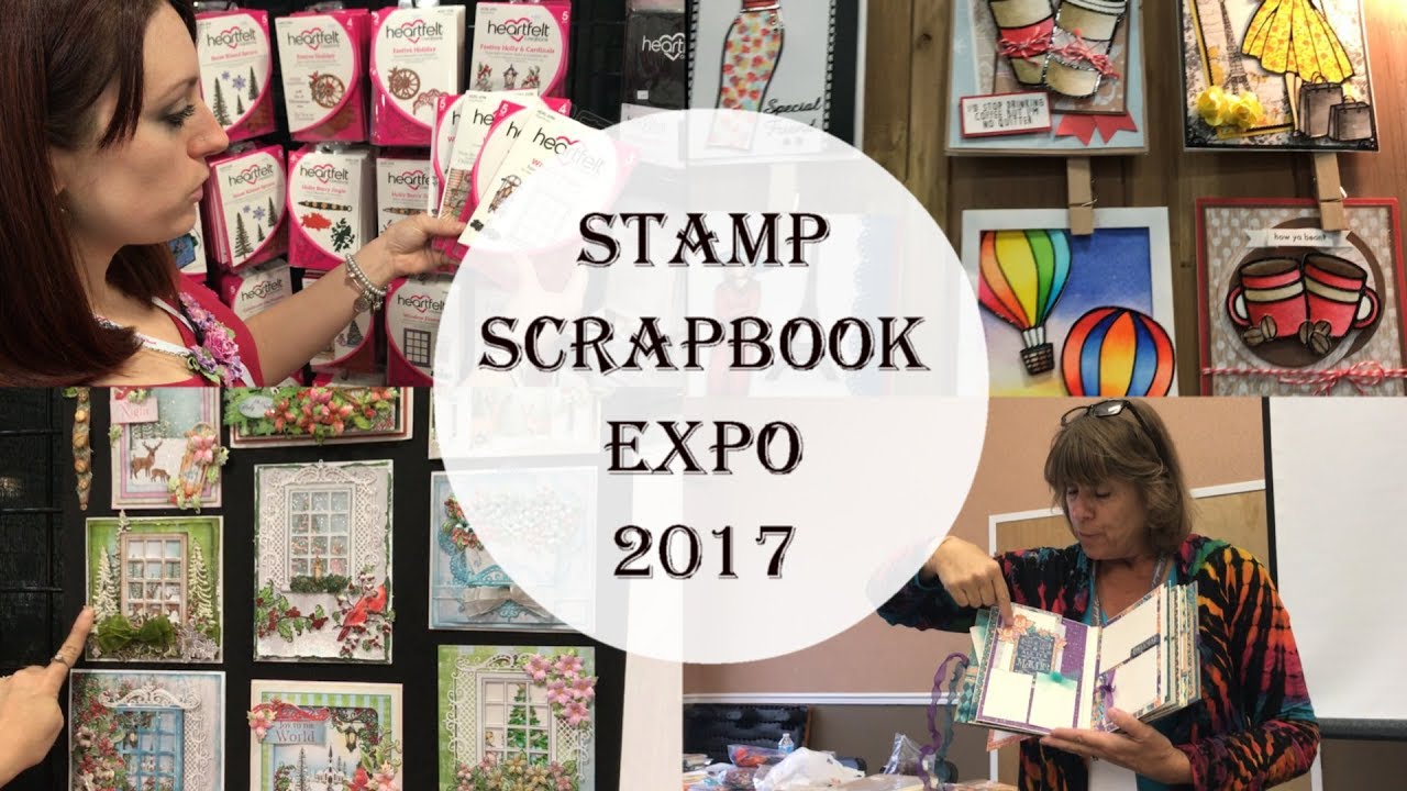 Обзор грандиозной выставки СКРАПБУКИНГА в США Stamp&Scrapbookexpo 2017