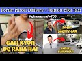 Porter Parcel Delivery + Rapido Bike Taxi 4 ghante mai +700 | Akshay Kumar Car | Rohit Shetty Car