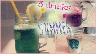 3 Summer drinks | مشروبات لصيف