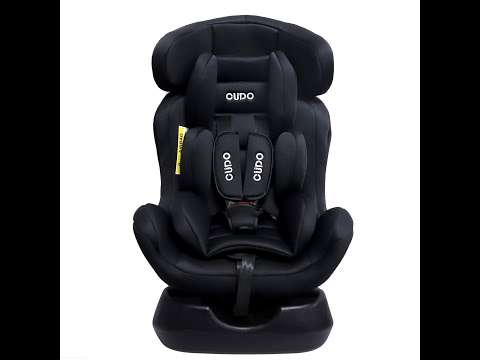 Cudo D'vine Baby Car Seat Black and Grace Baby Car Seat Light Grey and Black "English"