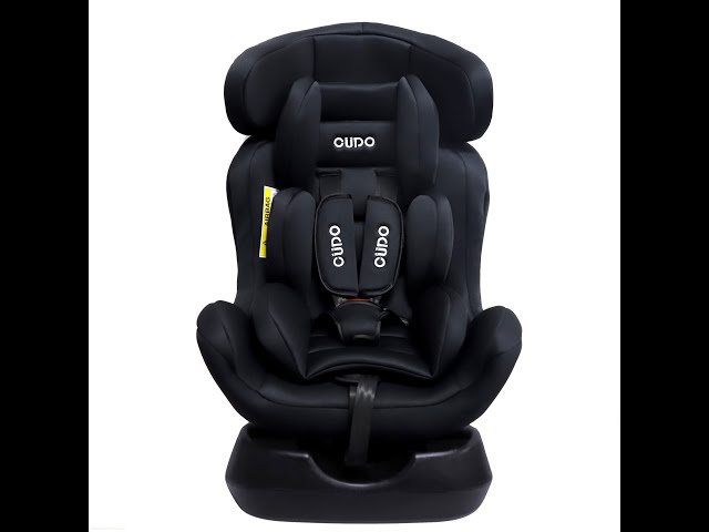 Cudo D'vine Baby Car Seat Black and Grace Baby Car Seat Light Grey and Black "English"