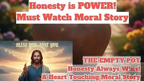 THE EMPTY POT – A Powerful Story on Honesty | Heart Touching Moral Story/@RAAkJESUS 