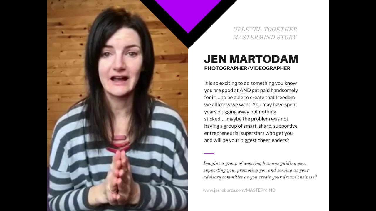 Jen Martodam Uplevel Together Mastermind video testimonial