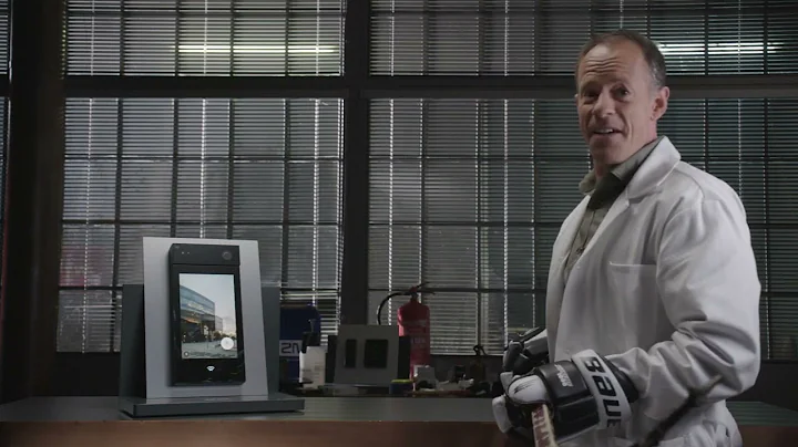 All-glass 10” video intercoms vs. Hockey 🏒  | 2N IP Style under heavy endurance testing | 15 sec