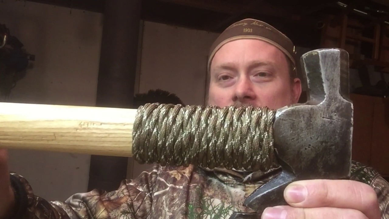 Hatchet With Handle Wrapping YouTube