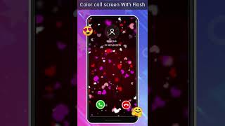 Color Call Screen - Call Screen, Color Phone Flash - Make Me Jealous screenshot 4