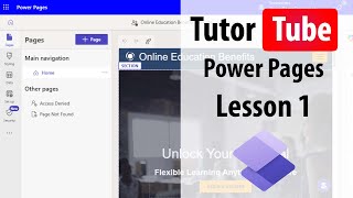 Microsoft Power Pages - Lesson 1 - Accessing Microsoft Power Pages