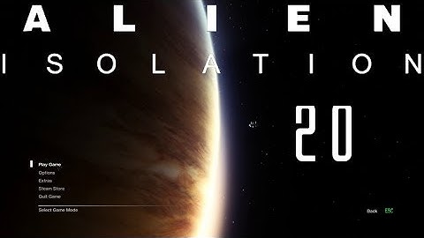 Alien Isolation Gameplay/Walkthrough Part 20 - Ambulance , Anesidora