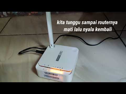 Cara Reset router
