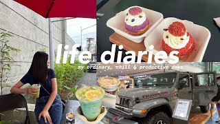 Life Diaries • chill yet productive days, buying new eyeglasses, quick shopping