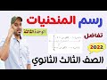 رسم المنحنيات الوحدة الثالثة تفاضل الدرس الخامس الصف الثالث الثانوي 2022 