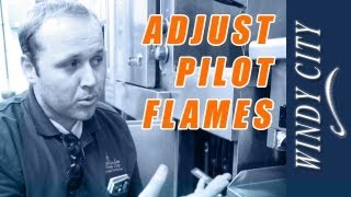 How to adjust pilot flames on charbroiler burners tutorial DIY Windy City Restaurant Equipment Parts