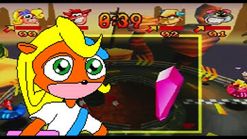 Crash Bash Co-op Crystal Challenge Done Solo (Crash Dash)