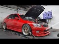 Turbo Lexus IS300 Dyno Checkup! 2JZ-GE-T getting ready for spring! From Lucore Automotive