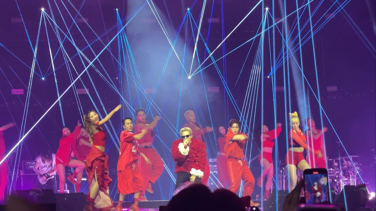 G-DRAGON - Intro + POWER, HOME SWEET HOME 4K Fancam @ Übermensch World Tour Las Vegas 8/31/25