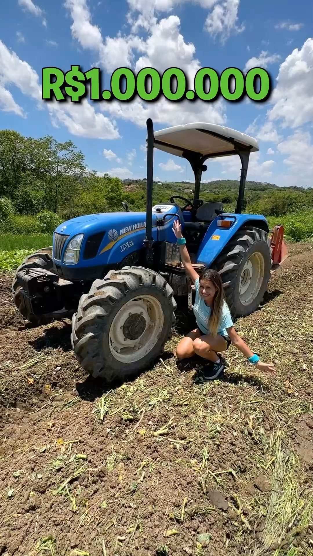 R$ 1 MILLION TRACTOR VS R$ 1 REAL !!!