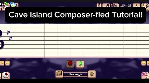 My Singing Monsters Cave Island Composer-fied Tutorial!