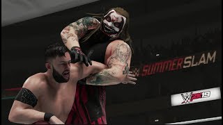 Information WWE Summerslam 2019 - The Fiend Bray Wyatt vs Finn  Balor Simulation WWE 2K19 Guide