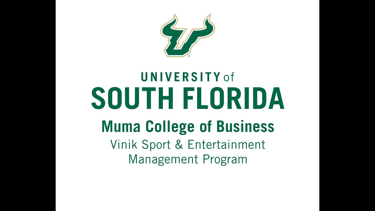 Introduction Video for USF Sports and Entertainment Management YouTube