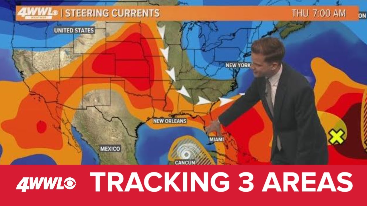 Thursday 5 AM Tropical Update: Watching three areas for development ...