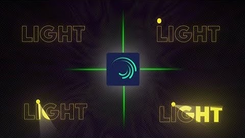 How To Create This Cool Text Animation In Alight Motion + FREE XML