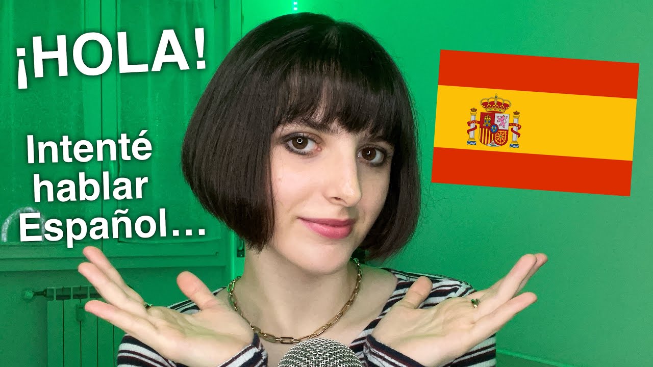 ASMR Trying to Speak Spanish for the First Time! 🇪🇸 (Intento Hablar Español por Primera Vez)