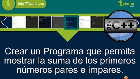 operadores – visual C++ (suma de pares e impares)