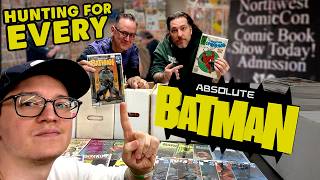 Hunting EVERY Absolute Batman Comic Book at Comic Con! 🦇 #Comicbooks