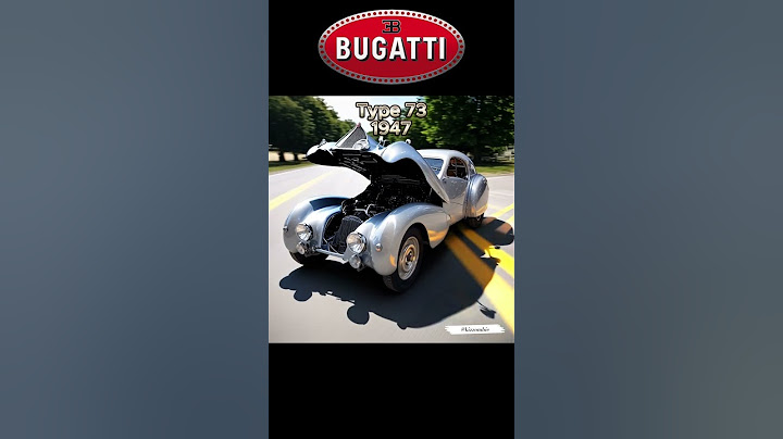 Bugatti Evolution (1898-2026)