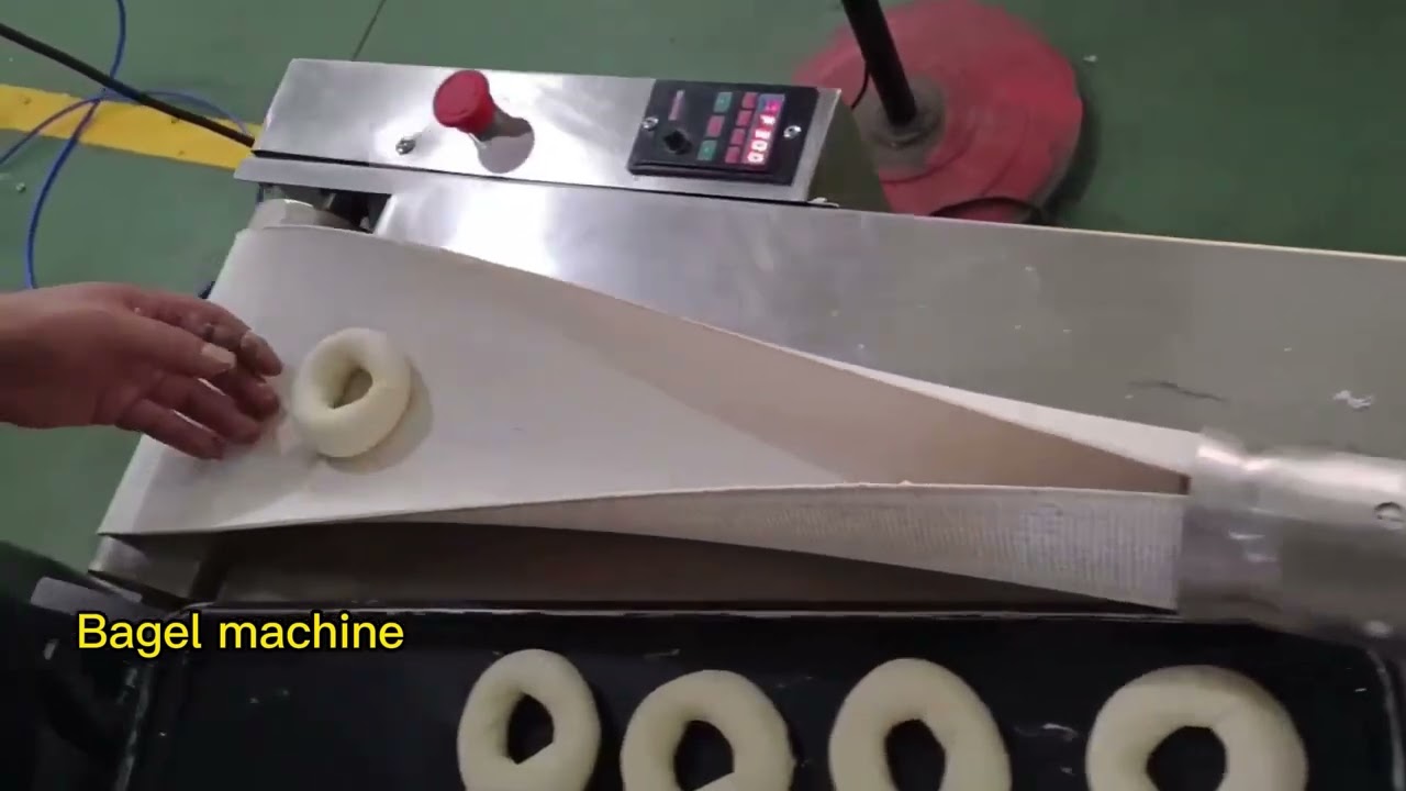 bagel former machine made in china YouTube