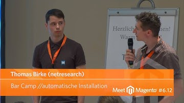 Meet Magento DE 2012: BarCamp - Vorstellung Jumpstorm