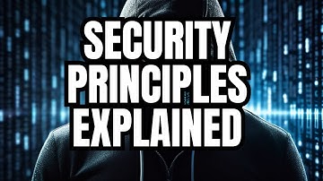 Demystifying Security Principles Why They Matter #cybersecurity