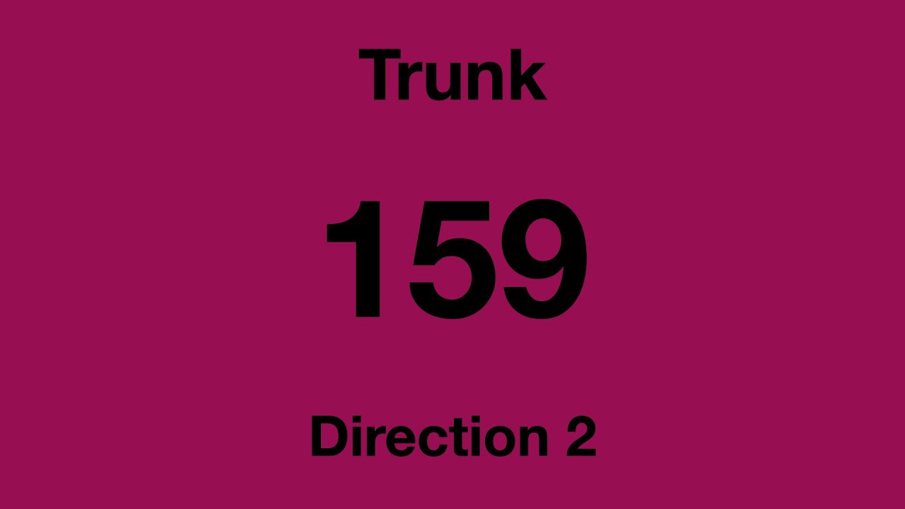 SBS Transit Trunk Bus Service 159 Direction 2 Hyperlapse YouTube sbs-transit-trunk-bus-service-159-direction-2-hyperlapse-youtube