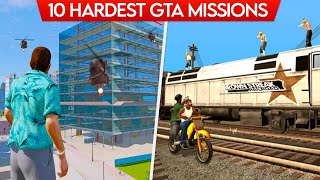 10 Hardest GTA Missions That Annoyed Gamers Around The World | Hindi