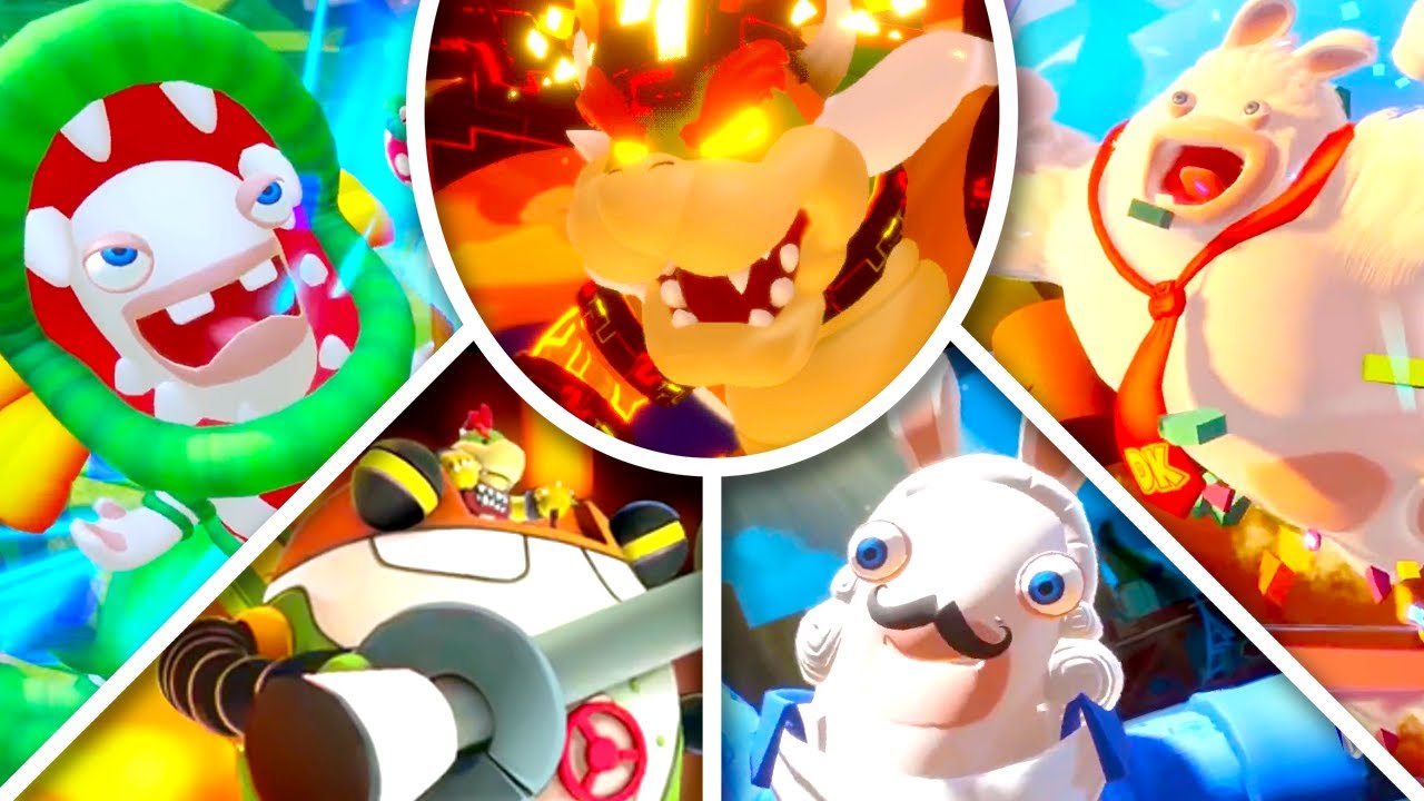 Mario + Rabbids Kingdom Battle All Bosses and Ending YouTube
