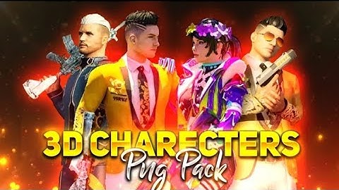 Bgmi [ Pubg ] 3D Character Render Pack || Bgmi 3d Rander pack || Tech4Gamers