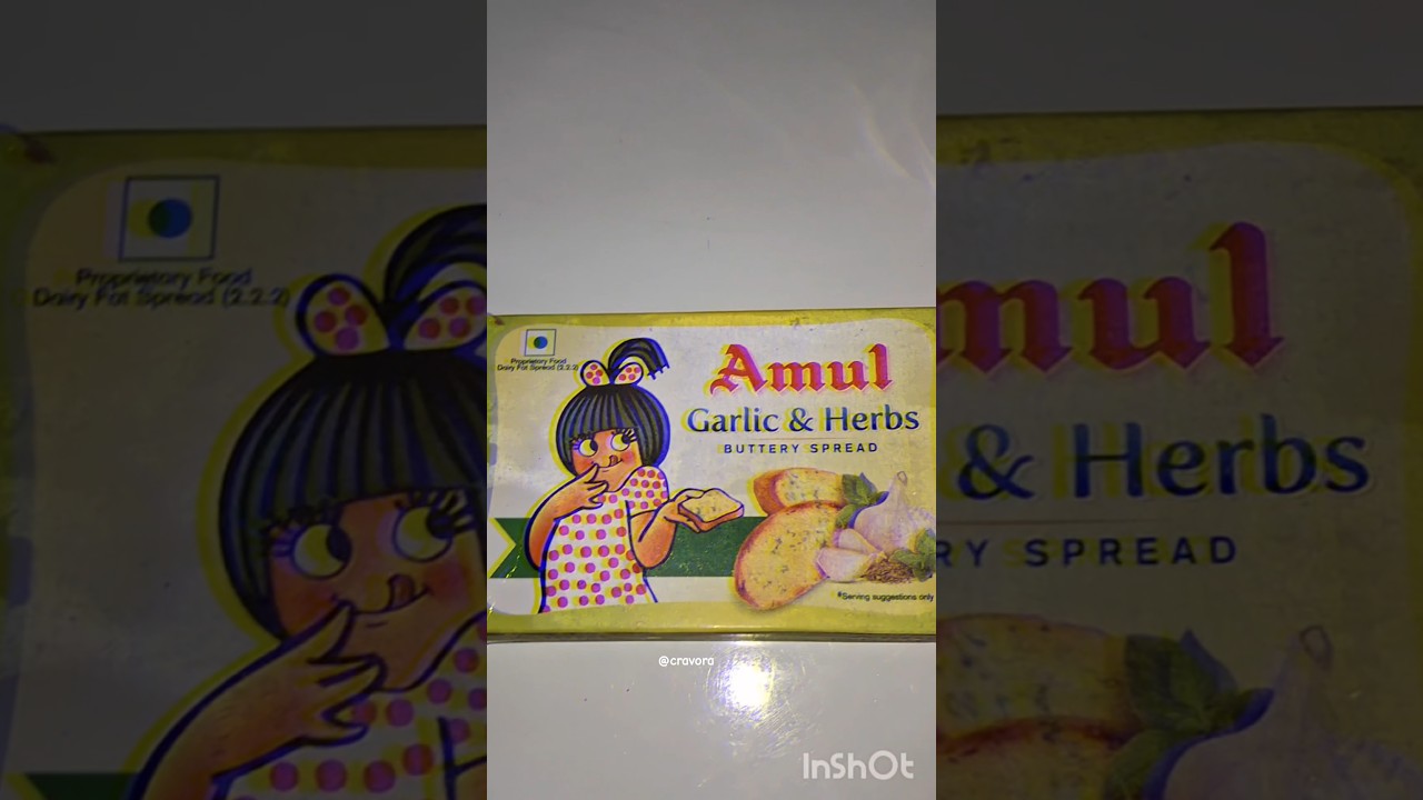 ✨🧄🧈🌿 Amul Garlic & Herbs Butter Spread 🌿🧈🧄✨👉😋