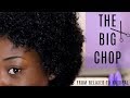 MY BIG CHOP 2018 | GOODBYE RELAXED HAIR | Journey to waist length