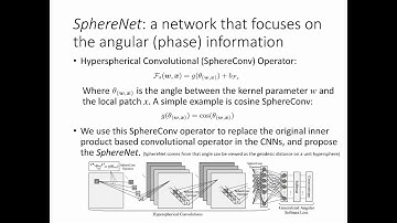 NIPS 2017 Spotlight Video for "Deep Hyperspherical Learning"