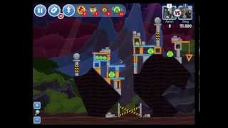 Angry Birds Facebook Surf and Turf Level 33 Walkthrough 3 Star