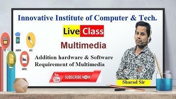 Multimedia (Addition hardware & Software Requirement of Multimedia )