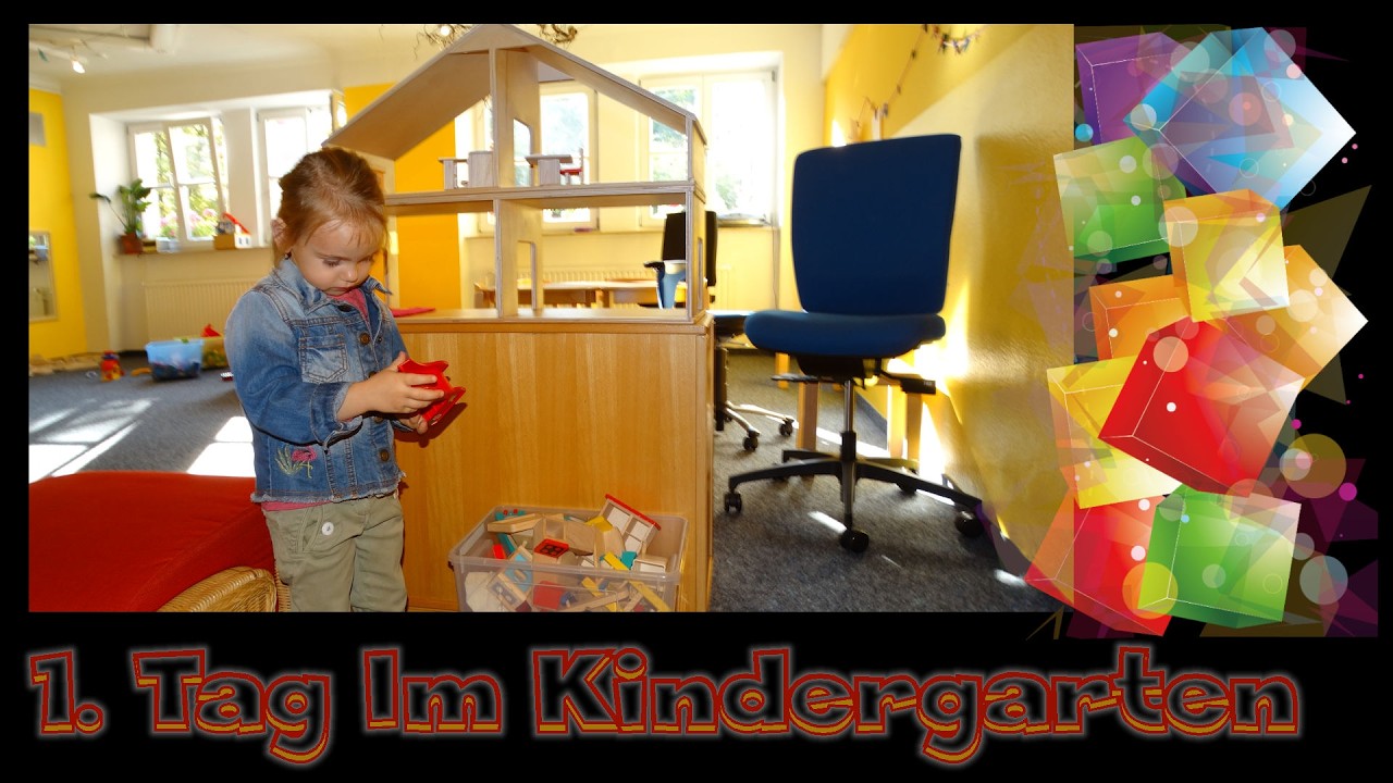 Der erste Tag im Kindergarten