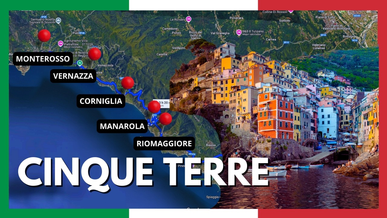 CINQUE TERRE Italia : Guía Completa + Ruta de la Via dell'Amore Reabierta