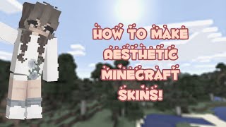 How to make a aesthetic Minecraft skin! [] Minecraft [] apps are in description [] screenshot 2