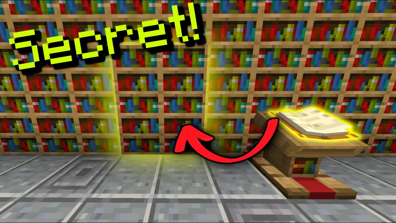 EASY SECRET PISTON DOOR in Minecraft [MCPE Tutorial] - YouTube