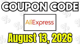 AliExpress Coupon Code Promo Code August 2026 AliExpress Discount Code 2026
