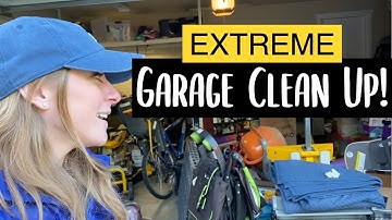 Extreme Garage Clean Up | Disaster | Clean With Me