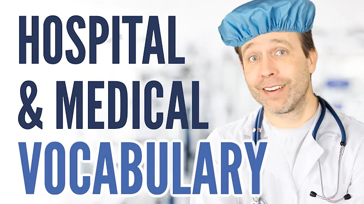 ADVANCED HOSPITAL VOCABULARY 🏨  | Words & phrases you should know