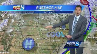 Videocast: Strong winds bring front into Iowa today