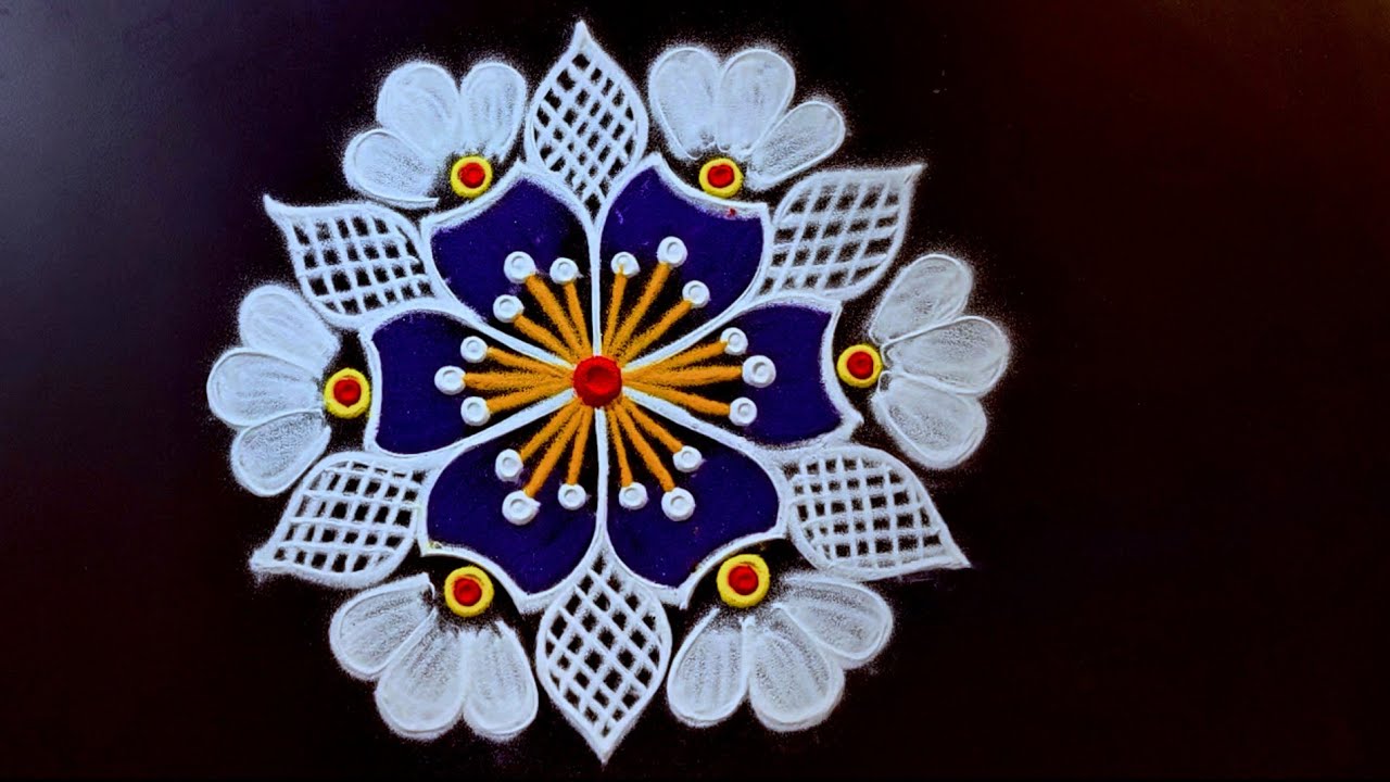 New year வாசலில் போட அழகான ஸ்பெஷல் ரங்கோலி கோலங்கள் ♥️ Trendy New rangoli designs ♥️ simple muggulu